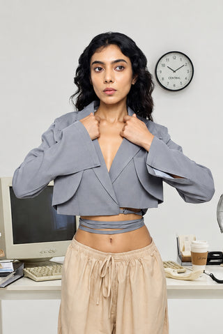 Form Wrap Blazer