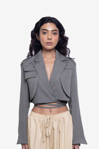 Form Wrap Blazer