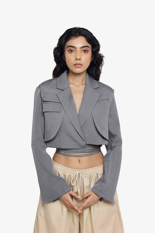 Form Wrap Blazer